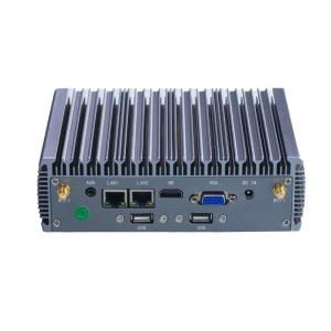 Wholesale linux embedded pc: BVS Intel Core  I3 I5  Mini PC RAM 4GB MASTA 128GB with 2 LAN and 2 RS232 Industrial Mini Computer