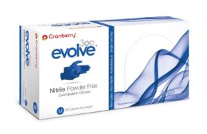 Wholesale gloves: Cranberry Evolve 300 Medical Grade Powder Free Nitrile Gloves