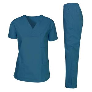 Wholesale printing: Hot Sale Medical Scrubs Uniforms 2024 Women Scrub Nurse Uniform Sets