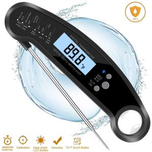 Wholesale grill design for bbq: Waterproof Instant Read Meat Thermometer
