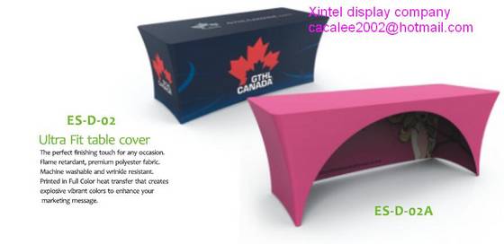Sell Promotion table with lycra cover 