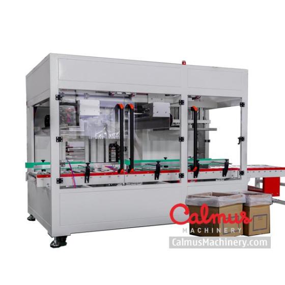 Sell Case Liner Polybag Inserting Machine for Bulk Box Packaging