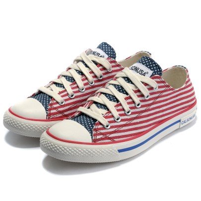 american flag canvas shoes
