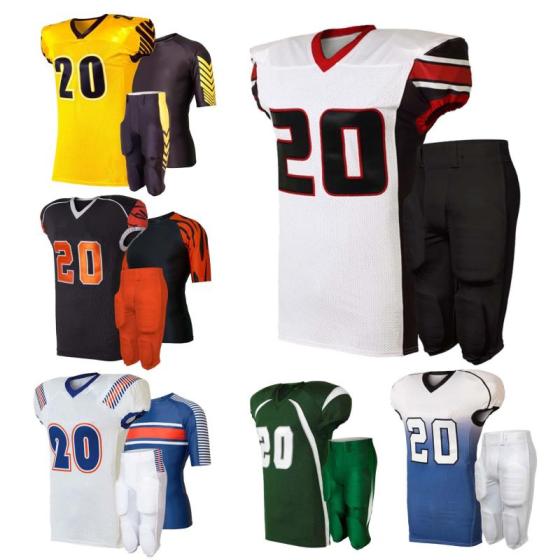 Sell Fully Sublimated Custom Design American Football Uniform