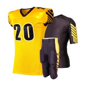 Wholesale sublimated american football uniforms: Fully Sublimated Custom Design American Football Uniform