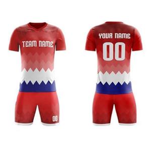 Wholesale soccer jersey: Fully Sublimated Colored Custom Design Soccer Unform Soccer Shirt Soccer Short
