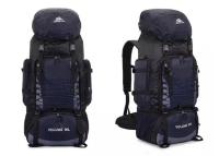 Reusable 90L Hiking Camping Bags , Outdoor Mountain Climbing Rucksack