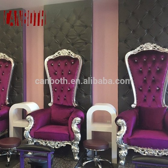 High Back Queen Throne Spa Chairs Price From China S Supplier Cb