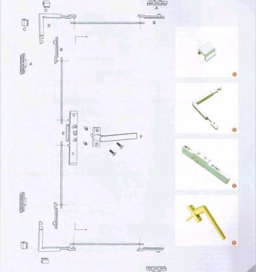 Casement Window Multi-Point Locks(id:6798206). Buy China casement ...