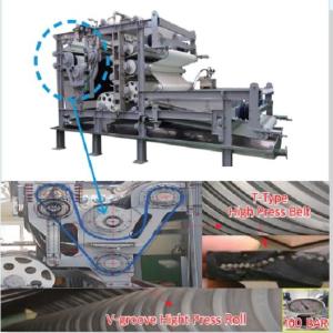 Wholesale upper lower: Waste Water Treatment System Vertical Pressure Type Belt Press