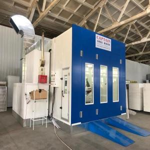 Wholesale square duct machine: China New Customized Diesel Auto Spray Booth
