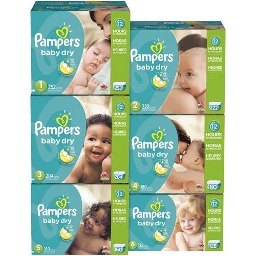 pampers baby dry size 1 252