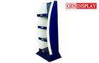 NIVEA Paper Cardboard Display Stand , UV Custom Flooring Display Stands