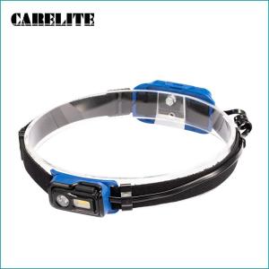 Wholesale strobe flash lights: Dual Lighting Rechargeable Headlamp with Taillight
