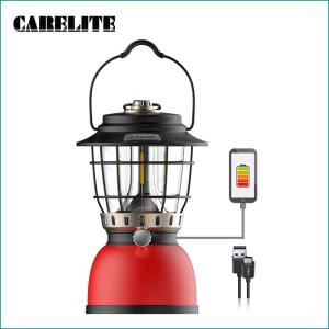 Wholesale camping equipment: Retro Outdoor Rechargeable LED Tent Campground Lantern