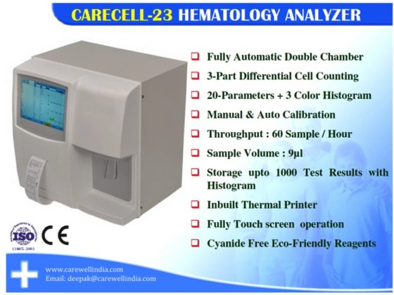 Fully Automatic Hematology Analyzer / Cell Count(id:4079467) Product ...