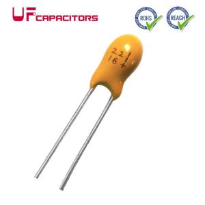 Wholesale radial epoxy tan cap: Radial Epoxy Dipped Tantalum Capacitor CA42 Series Wholesale radial epoxy tan cap: Radial Epoxy Dipped Tantalum Capacitor CA42 Series