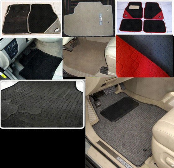 Car Floor Mat Interior Carpet Pvc Tpr Crumb Rubber Id 8030151