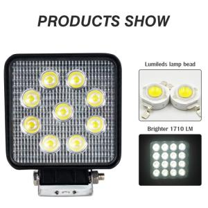 Wholesale led work light: Rectangular LED Work Light for Truck