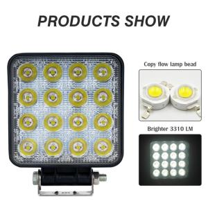 Wholesale Auto Lighting System: 27W Compact LED Driving Light for Trucks