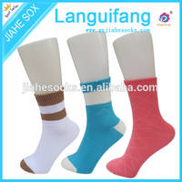 Sell sweet color cotton socks for young grils
