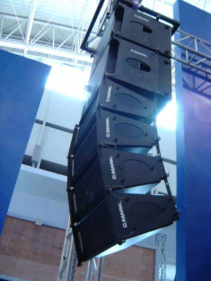 c mark line array