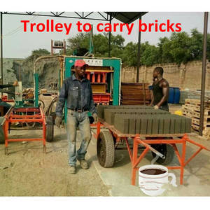 Wholesale factory trolley: Hydraulic Pallet Truck Trolley for Brick Factory