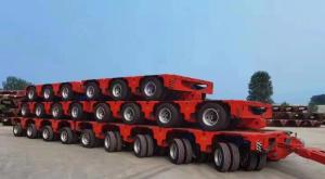 Wholesale vehicle transport trailer: Glodhofer Hydraulic Modular Trailer