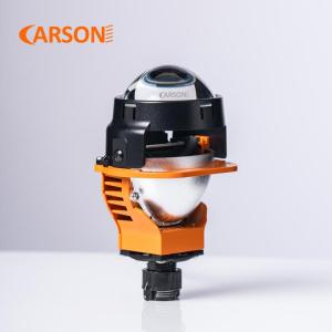 Wholesale projector: Carson CS25 High Bright Dual Reflectors LHD DHD Flat Cut LED Projector Lens Auto  Headlight
