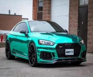 Wholesale chrome car wrap: Chrome Mirror Mint Car Wrap