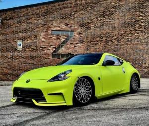 Wholesale Car Covers: Aluko Super Matte Fluorescent Yellow Vinyl Wrap Car Wrap