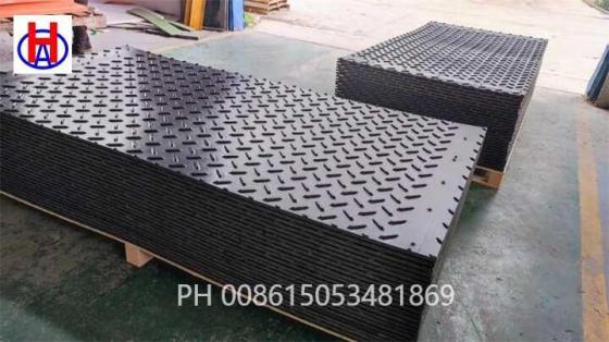 Black HDPE Fround Protection Mat with Light Weight