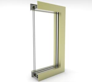Wholesale glass window partition wall: CFW-N116E Fixed Window