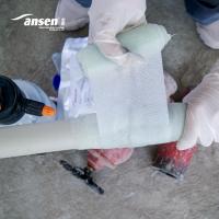High Pressure Resistant Pipe Leaks Repair Bandage Kits 5cm X 1.5m Fibreglass Wrap 2