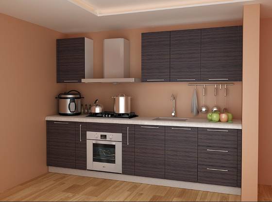 Sell 3 meter melamine kitchen cabinet