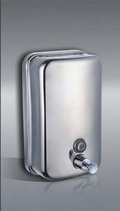 Wholesale manual soap dispenser: Washroom Stainless Steel 304 Manual Liquid Hand Soap Dispenser (AK1001)