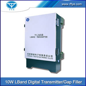 Wholesale best gsm alarm system: TY-2101B 10W L Band Wireless Digital TV Transmitter