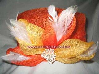 Fashionable Sinamay Straw Hats