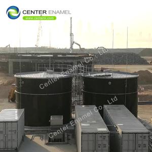 Wholesale sulfuric acid production line: 30000 Gallon Glass Lined Steel Industrial Water Tanks