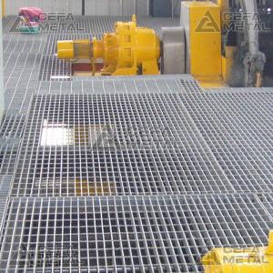 Wholesale fabricated grate for platform: Standard Steel Grating    Stair Grating Manufacturer      China Supply Steel Grating