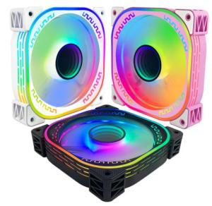 Wholesale oem design: 2023 New Style Design Factory OEM RGB Fan 120mm PC Case ATX Fans & Cooling Colorful Computer 12V Gam