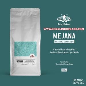 Wholesale arabica coffee beans: Mejana Espresso Recipe 1000gr - Coffee Beans