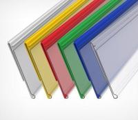 N Shelf Channel Edge Cover Data Strip Label Holder Strip Price Tag Sign Holder for Display Rack 4