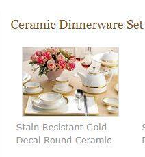 Wholesale dinnerware: Ceramic Dinnerware Set