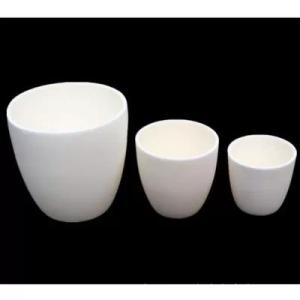 Wholesale ceramic machinery: 99.7 Alumina Ceramic Crucible Boat Precision Machined Ceramic Parts