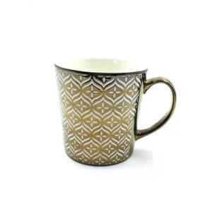 Wholesale coffee mug: 450ml Large 16 Oz Ceramic Coffee Mugs Metallic Glaze Home Use