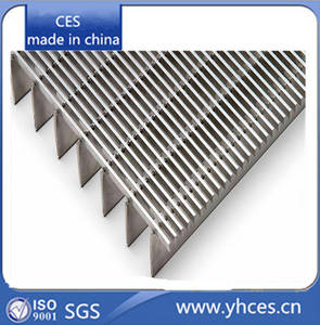 Commercial Entrance Mat Stainless Steel Floor Grating Dust Control