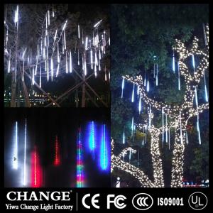 Wholesale outdoor lamps: LED Meteor Shower Rain Tube Garland Christmas Tree Snow Decorative Xmas Outdoor Fairy  String Lamp