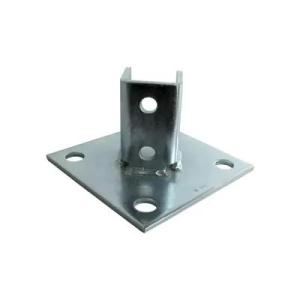 Wholesale new design: Standard Steel Channel Post Base Accessories C Channel 1-5/8
