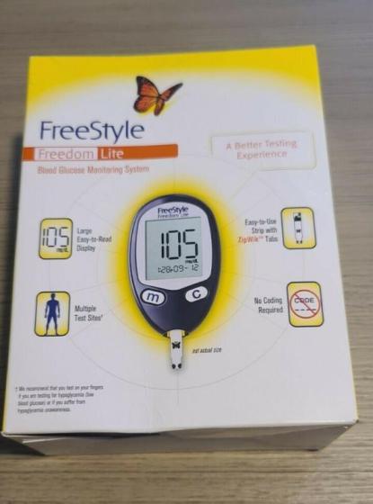 Abbott Freestyle Freedom Lite Blood Glucose Meter Kit - Lancets   Lancing Device(id:11631867 ...